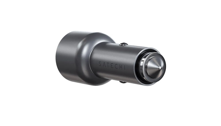 Автомобільний зарядний пристрій Satechi 40W Dual USB-C PD Car Charger Space Gray (ST-U2C40CCM)
