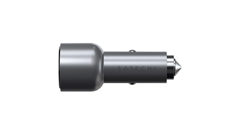Автомобільний зарядний пристрій Satechi 40W Dual USB-C PD Car Charger Space Gray (ST-U2C40CCM)