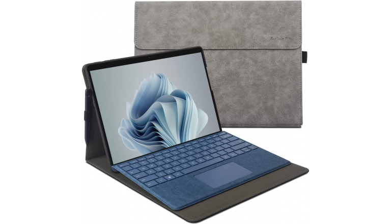 Xisiciao Microsoft Surface Pro 9 Protective Case with Stand Grey