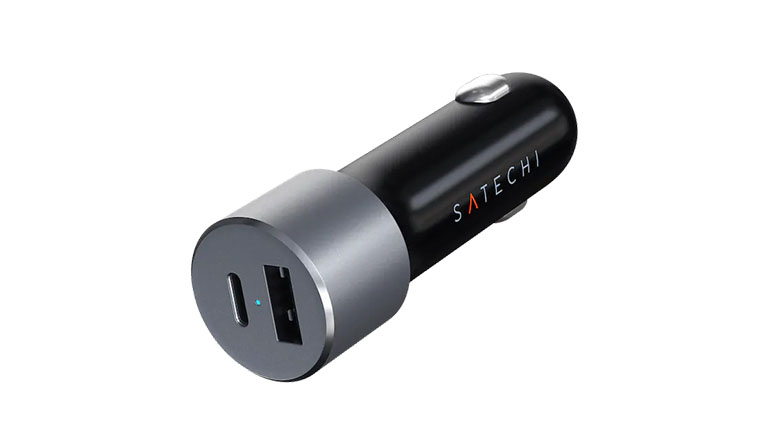 Автомобільний зарядний пристрій Satechi 72W Type-C PD Car Charger Adapter (ST-TCPDCCM)
