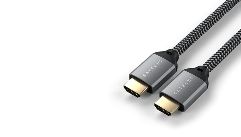 Кабель Satechi 8K HDMI Ultra High Speed Cable Space Gray (ST-8KHC2MM)