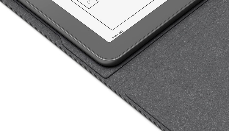 Чохол Amazon Kindle Scribe Fabric Folio Cover with Magnetic Attach, Sleek Protective Case - Black