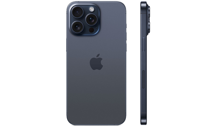 Смартфон Apple iPhone 15 Pro Max 256GB eSim Blue Titanium (MU693)