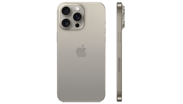 Смартфон Apple iPhone 15 Pro Max 1TB Natural Titanium (MU7J3)