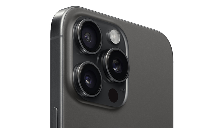 Смартфон Apple iPhone 15 Pro Max 256GB eSIM Black Titanium (MU663)