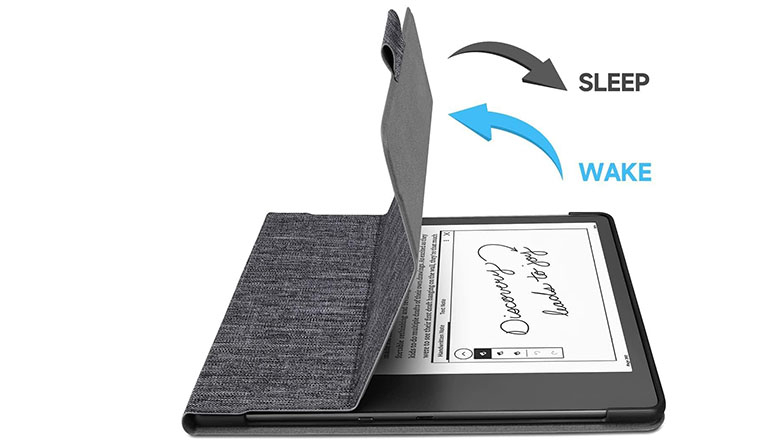 Ayotu Stand Case for Kindle Scribe 10.2 Inch (2022 Released) Fabric Grey