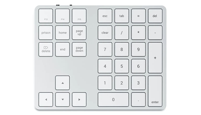 Satechi Bluetooth Extended Keypad (ST-XLABKS) Silver
