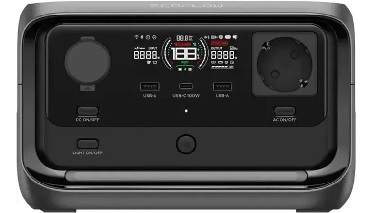 Портативна зарядна станція EcoFlow RIVER 3 PLUS Wireless (EFRIVER3PLUS-W-EU-CBOX)