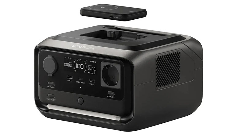 Портативна зарядна станція EcoFlow RIVER 3 PLUS Wireless (EFRIVER3PLUS-W-EU-CBOX)