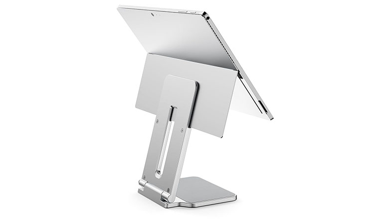 Kensington Elevated Stand Adjustable for Surface, Silver