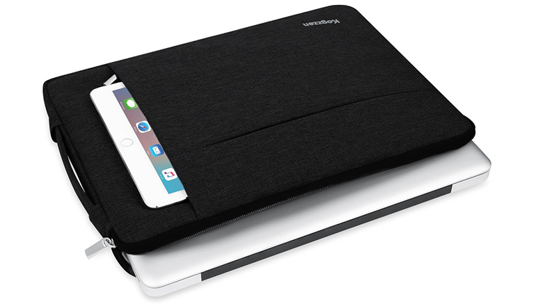 Kogzzen 11-12 Inch Laptop Sleeve Shockproof Notebook Bag Black