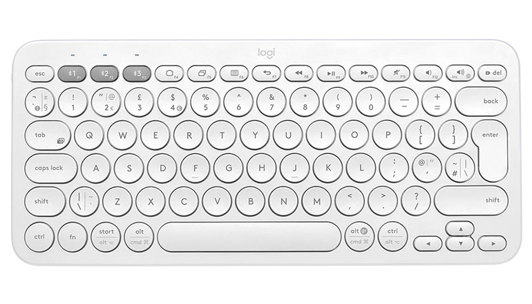 Logitech K380 Multi-device Bluetooth Keyboard (920-009868) White