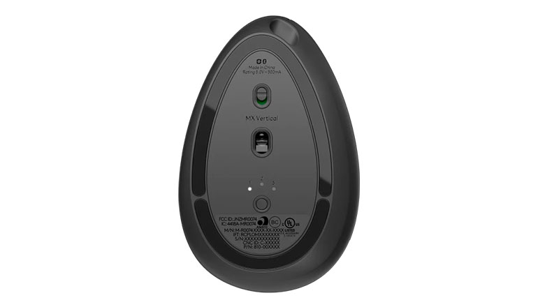 Logitech MX Vertical Bluetooth Mouse (910-005448) Graphite