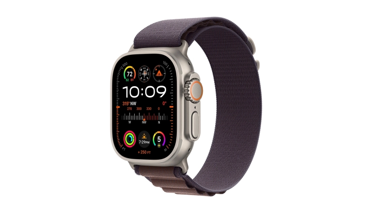 Смарт-годинник Apple Watch Ultra 2 GPS + Cellular 49mm Titanium Case with Indigo Alpine Loop - Small (MRER3)