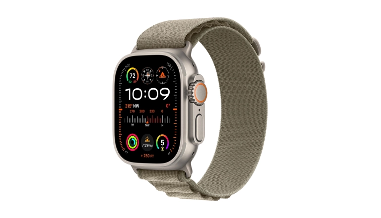 Смарт-годинник Apple Watch Ultra 2 GPS + Cellular 49mm Titanium Case with Olive Alpine Loop - Medium (MREY3)