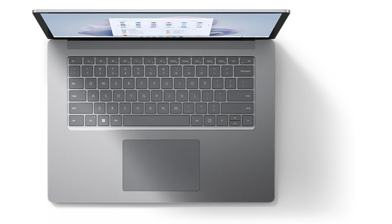 Microsoft Surface Laptop 5 13.5" Touch, i7-1255U, 16GB LPDDR5X, 512GB SSD Win 11 Pro (RBH-00001) Platinum Metal
