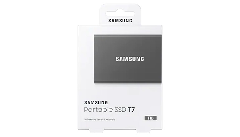 Portable SSD Samsung T7 500 GB Titan Gray (MU-PC500T/WW)
