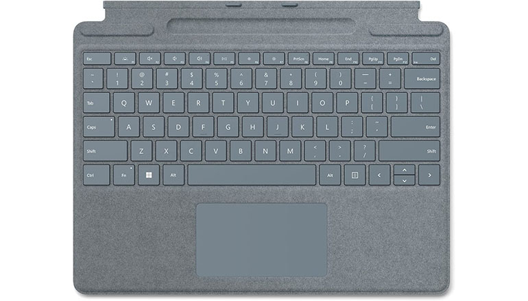 Microsoft Surface Pro Signature Keyboard Ice Blue with Slim Pen 2 (8X6−00041)