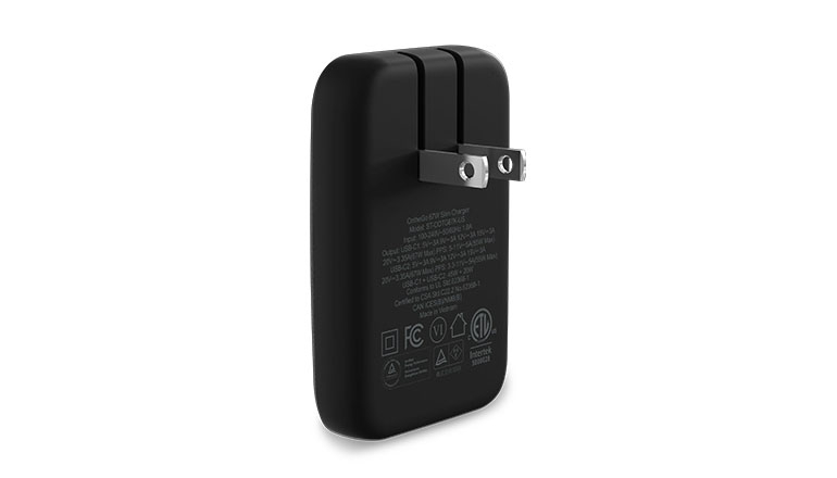 Зарядний пристрій Satechi OntheGo™ 67W Slim Wall Charger