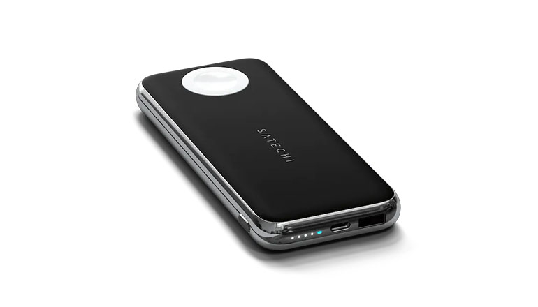 Зарядний пристрій Satechi Quatro Wireless Charger 10 000 mAh Space Gray (ST-UC10WPBM)