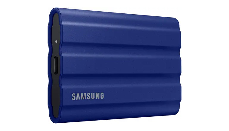 Portable SSD Samsung T7 Shield 1 TB Blue (MU-PE1T0R)