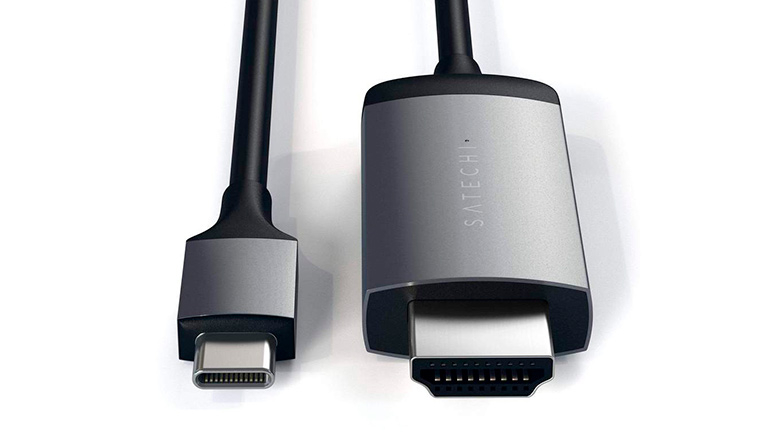 Satechi Type-C to 4K HDMI Cable Space Gray (ST-CHDMIM)
