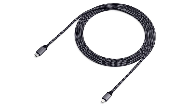 Satechi USB-C to Lightning Cable Space Gray (1.8 m) (ST-TCL18M)