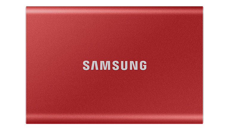 Portable SSD Samsung T7 1TB Red (MU-PC1T0R/WW)