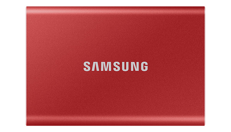Portable SSD Samsung T7 500 GB Red (MU-PC500R/WW)