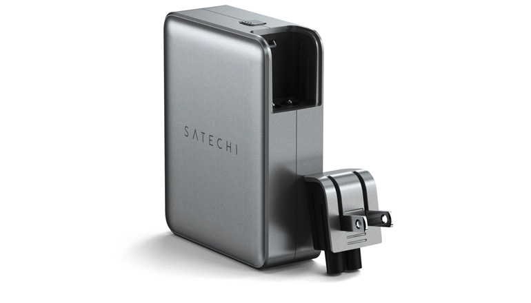 Зарядний пристрій Satechi 145W USB-C 4-Port GaN Travel Charger (ST-W145GTM)