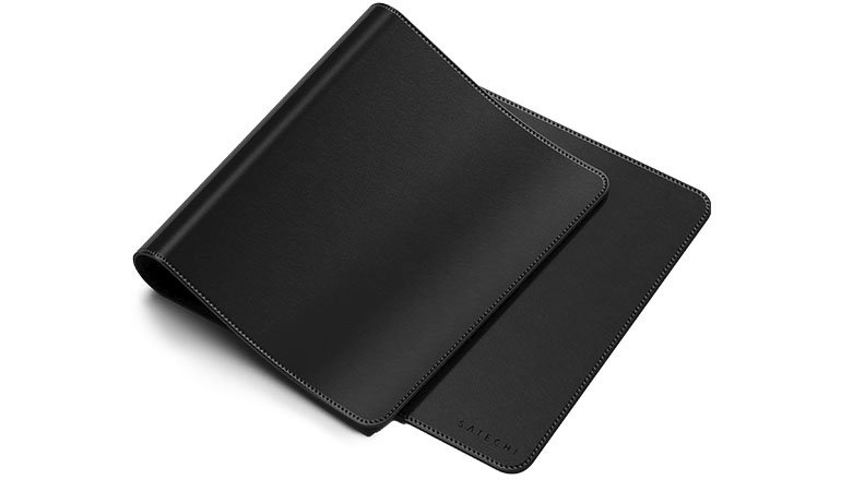 Килимок для робочого стола Satechi Vegan Leather Premium Desk Mat Black (ST-LPDMK)