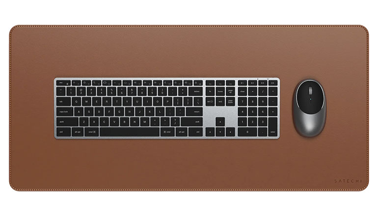Килимок для робочого стола Satechi Vegan Leather Premium Desk Mat Brown (ST-LPDMN)