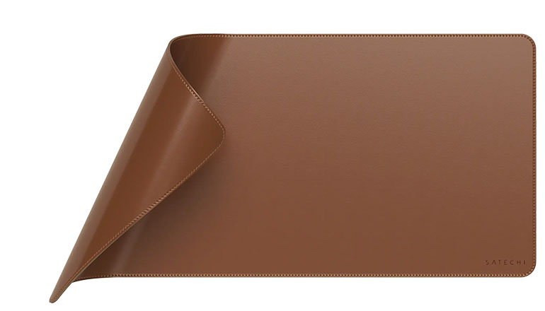 Килимок для робочого стола Satechi Vegan Leather Premium Desk Mat Brown (ST-LPDMN)