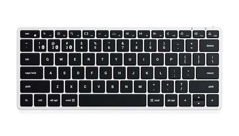 Satechi Slim X1 Bluetooth Backlit Keyboard (ST-BTSX1S) Silver