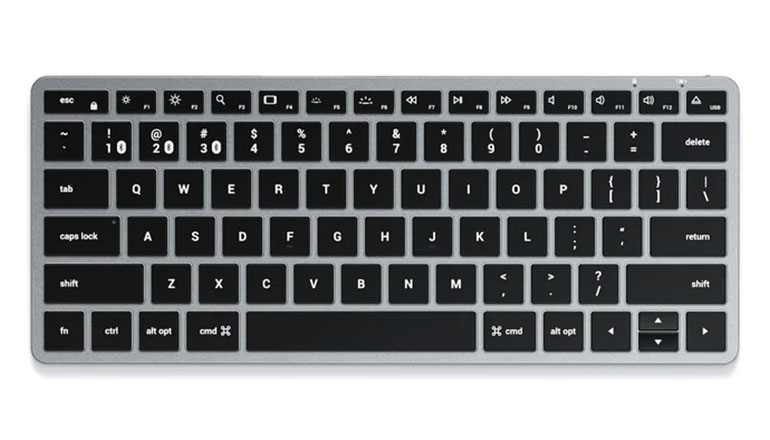 Satechi Slim X1 Bluetooth Backlit Keyboard (ST-BTSX1M) Space Grey