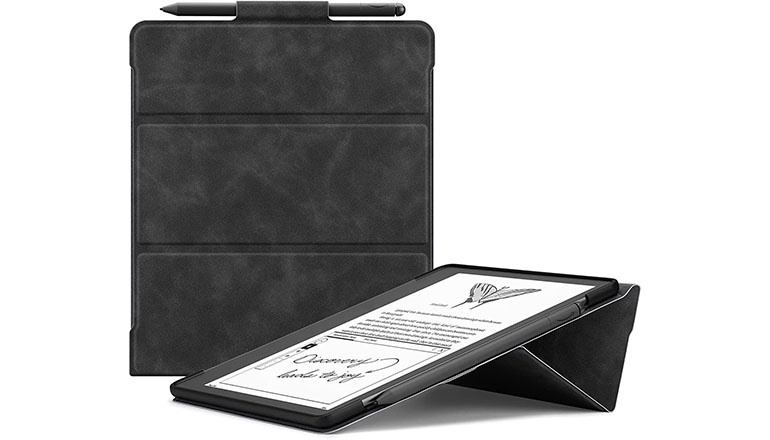 Чохол Ayotu Stand Case for Kindle Scribe 10.2 Inch (2022 Released) Leather Grey