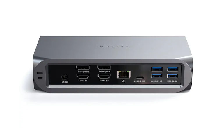 Док-станція Satechi Thunderbolt 4 Multimedia Pro Dock (ST-DT4PMM-EU)
