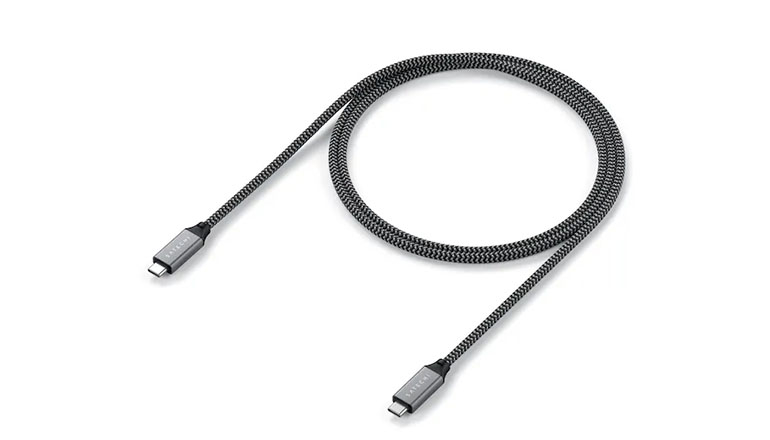 Satechi USB4 C to C Cable 100W Space Gray (80 cm) (ST-U4C80M)