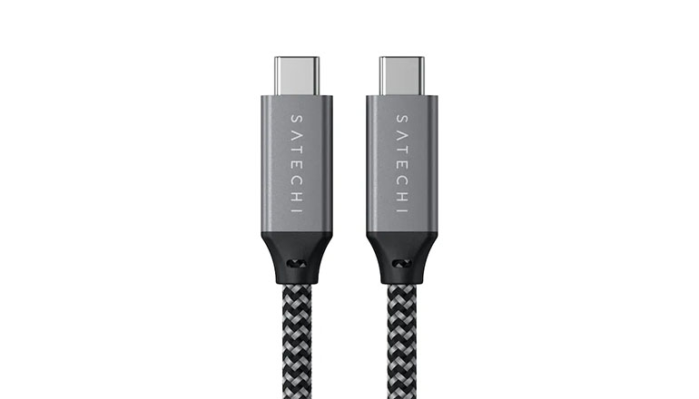Satechi USB4 C to C Cable 100W Space Gray (80 cm) (ST-U4C80M)