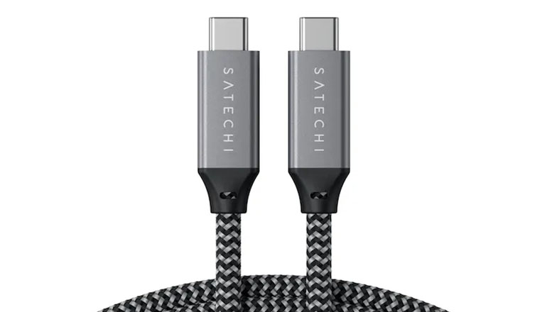 Satechi USB4 C to C Cable 100W Space Gray (80 cm) (ST-U4C80M)
