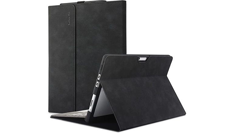 Xisiciao Microsoft Surface Pro 8 Protective Case with Stand Black
