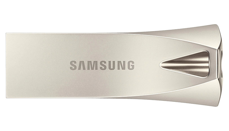 Накопитель Samsung BAR Plus USB 3.1 128GB (MUF-128BE3/APC) Champagne Silver
