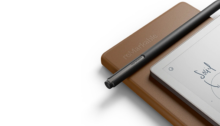 Електронна книга reMarkable Paper Pro Move + Leather Book Folio Brown (RM91A-1005NW)