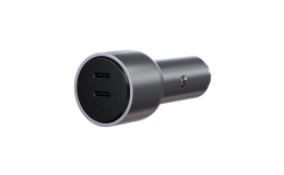 Автомобільний зарядний пристрій Satechi 40W Dual USB-C PD Car Charger Space Gray (ST-U2C40CCM)