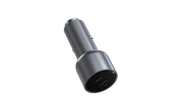 Автомобільний зарядний пристрій Satechi 40W Dual USB-C PD Car Charger Space Gray (ST-U2C40CCM)