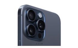 Смартфон Apple iPhone 15 Pro Max 1TB Blue Titanium (MU7K3)