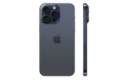 Смартфон Apple iPhone 15 Pro Max 256GB eSim Blue Titanium (MU693)
