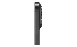 Смартфон Apple iPhone 15 Pro Max 256GB eSIM Black Titanium (MU663)