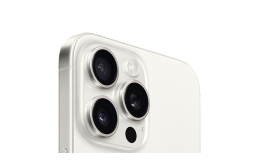 Смартфон Apple iPhone 15 Pro Max 512GB eSim White Titanium (MU6C3)
