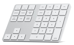 Satechi Bluetooth Extended Keypad (ST-XLABKS) Silver